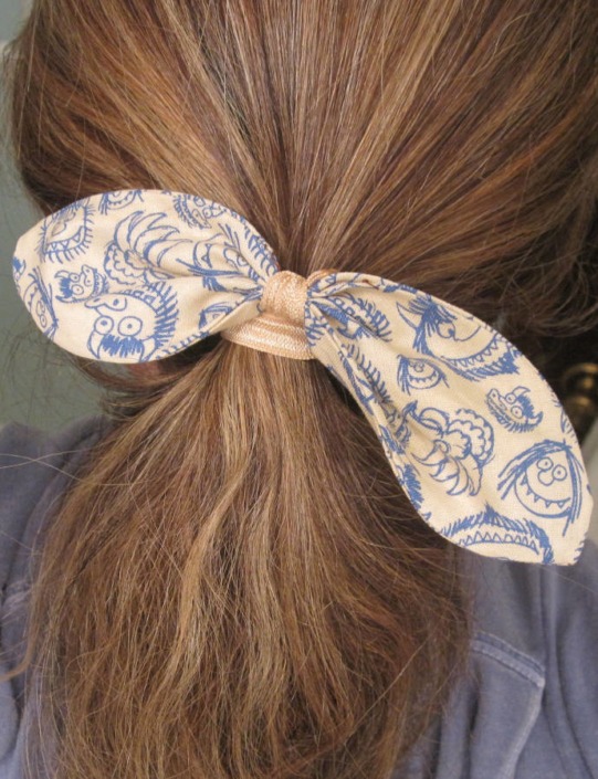Where the Wild Things Are Fabric Hair Bow